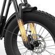 isinwheel R6 Pro Retro Electric Bike – 1500W Motor, 28 MPH Top Speed, 75 Mile Range, Fat Tire Moped-Style E-Bike