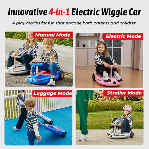 iScooter TC3 Electric Scooter – 6.2 Mile Range | 5 MPH Top Speed | 180W Motor (Kids Electric Scooter) - Yellow