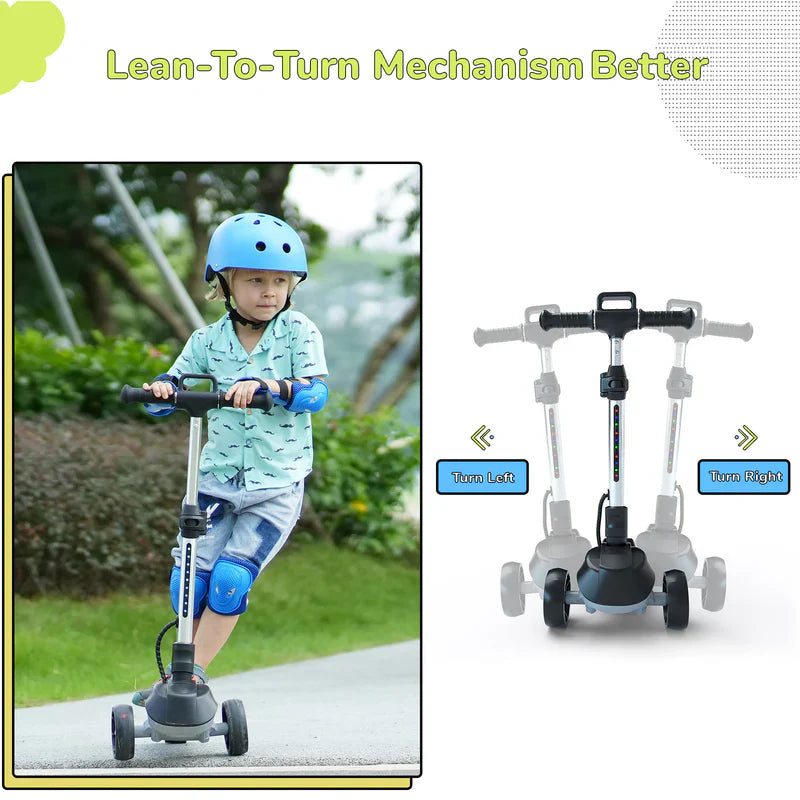 iScooter IK2 Electric Scooter – 5.6 Mile Range | 10 MPH Top Speed | 150W Motor (Kids Electric Scooter) - Pink