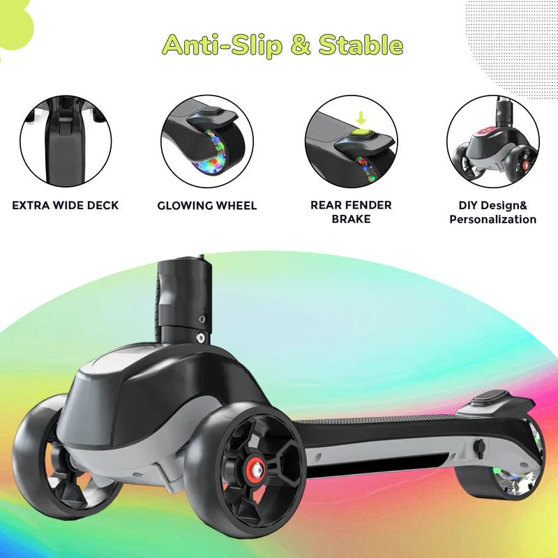 iScooter IK2 Electric Scooter – 5.6 Mile Range | 10 MPH Top Speed | 150W Motor (Kids Electric Scooter) - Blue