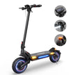 iScooter IX7 Pro Electric Scooter – 1000W Motor, 28 MPH Top Speed, 50 Mile Range, Off-Road All-Terrain E-Scooter (Black)