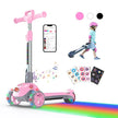 iScooter IK2 Electric Scooter – 5.6 Mile Range | 10 MPH Top Speed | 150W Motor (Kids Electric Scooter) - Pink