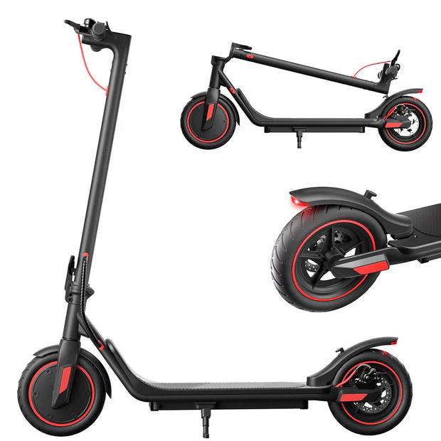 iScooter i8M Electric Scooter – 15 Mile Range | 19 MPH Top Speed | 350W Commuter Scooter