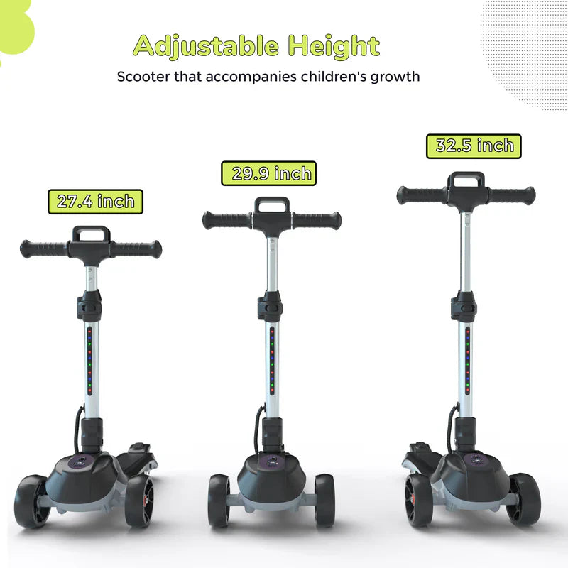 iScooter IK2 Electric Scooter – 5.6 Mile Range | 10 MPH Top Speed | 150W Motor (Kids Electric Scooter) - Pink