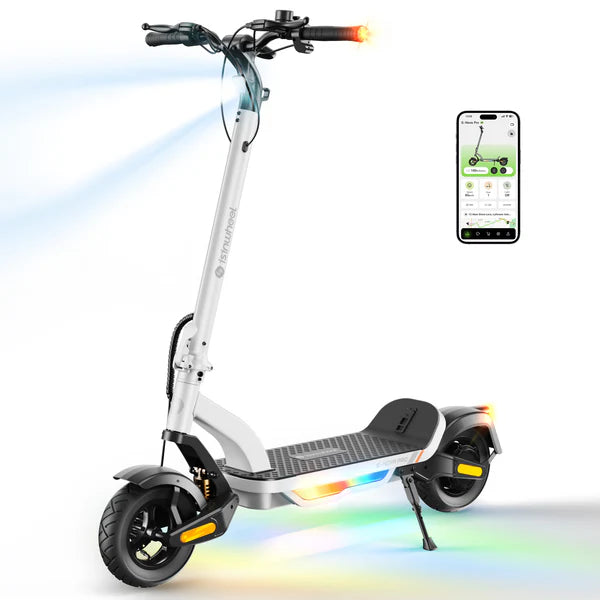 isinwheel S-Nova Pro Electric Scooter – 800W Motor, 28 MPH Top Speed, 31 Mile Range, Foldable Commuter E-Scooter (Gray)