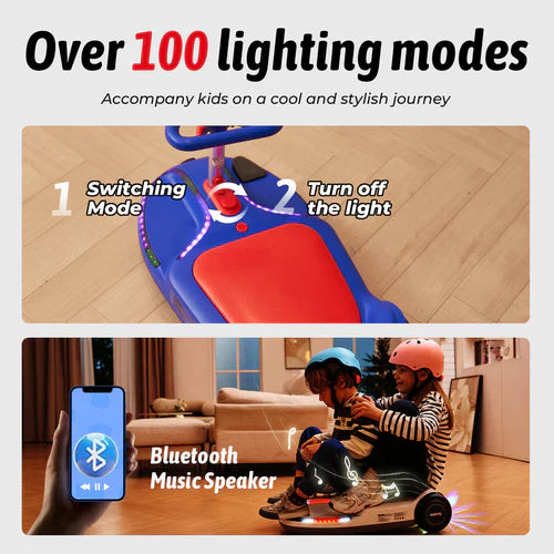 iScooter TC3 Electric Scooter – 6.2 Mile Range | 5 MPH Top Speed | 180W Motor (Kids Electric Scooter) - Pink
