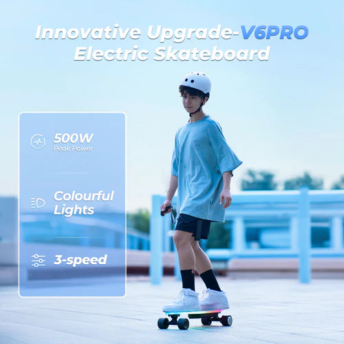 iSinwheel V6 Pro Electric Scooter – 15 Mile Range | 19 MPH Top Speed | 500W Motor