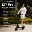 iScooter IX7 Pro Electric Scooter – 1000W Motor, 28 MPH Top Speed, 50 Mile Range, Off-Road All-Terrain E-Scooter (Black)