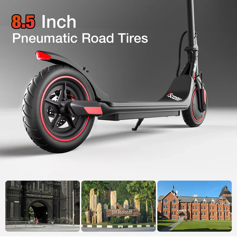 iScooter i8M Electric Scooter – 15 Mile Range | 19 MPH Top Speed | 350W Commuter Scooter