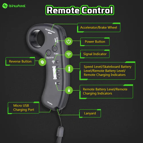 isinwheel V6 Electric Scooter with Seat – 500W Motor, Long-Range Commuter E-Scooter with 10” Tires