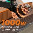 isinwheel S-Nova Pro Electric Scooter – 800W Motor, 28 MPH Top Speed, 31 Mile Range, Foldable Commuter E-Scooter (Gray)