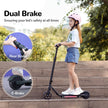 isinwheel S2 Kids Electric Scooter – 150W Motor, LED Light-Up Deck, Adjustable Height, Foldable Electric Scooter for Kids