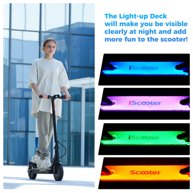 iScooter i9L Electric Scooter – 18 Mile Range | 20 MPH Top Speed | 350W Commuter Scooter