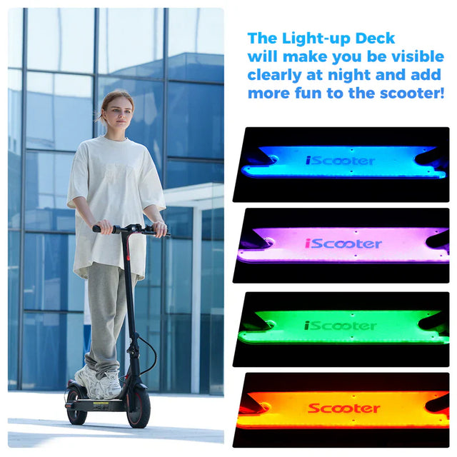 iScooter i9L Electric Scooter – 18 Mile Range | 20 MPH Top Speed | 350W Commuter Scooter