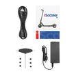 iScooter I9 Electric Scooter – 350W Motor, 18.6 MPH Top Speed, 18 Mile Range, Foldable Commuter E-Scooter (Black)