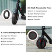 iScooter I9 Electric Scooter – 350W Motor, 18.6 MPH Top Speed, 18 Mile Range, Foldable Commuter E-Scooter (Black)
