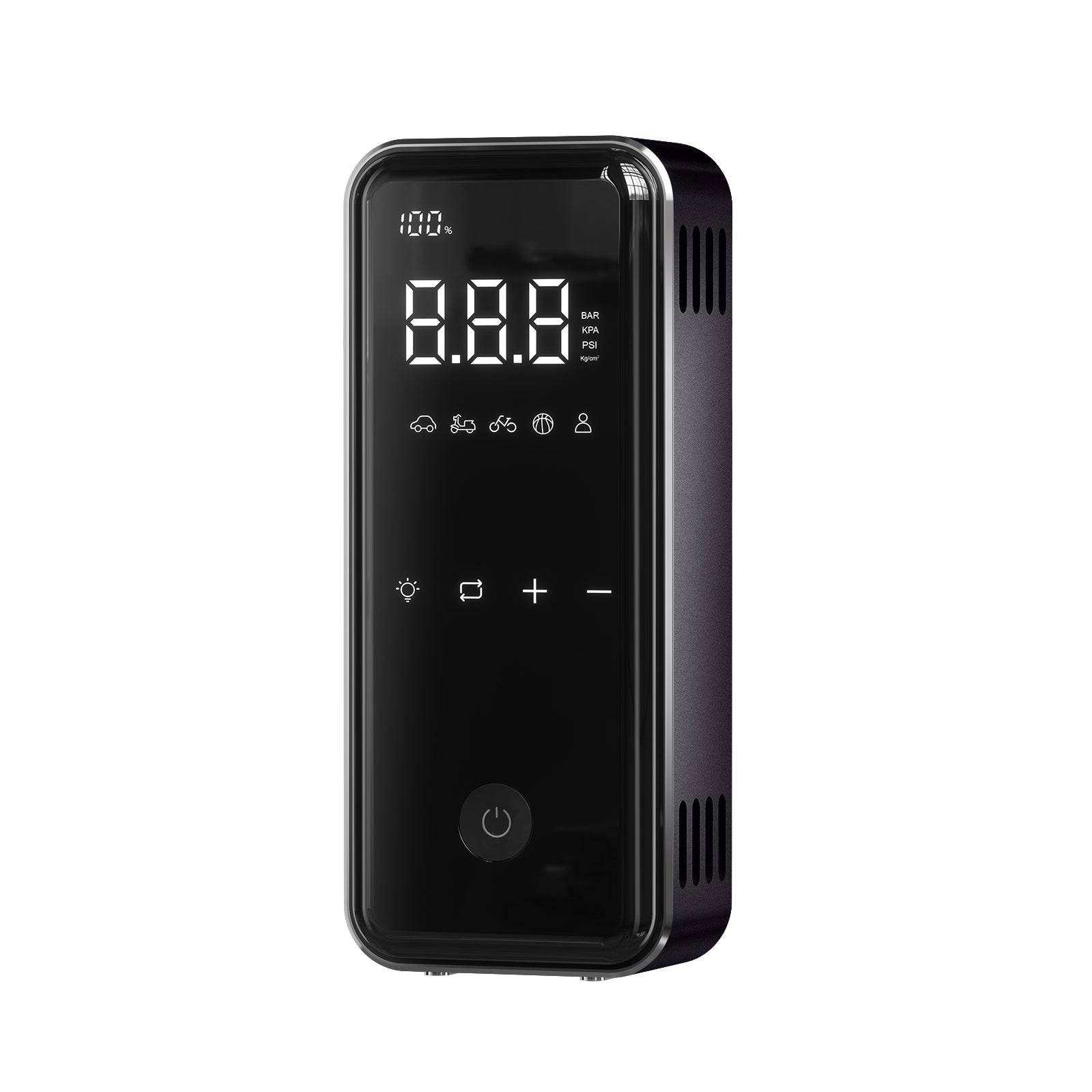 Denvix MotorX Smart Tire Inflator – 150 PSI Portable Air Compressor | 15000mAh Battery | 65W Fast Charging Power Bank