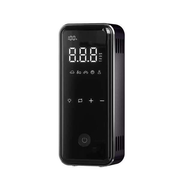 Denvix MotorX Smart Tire Inflator – 150 PSI Portable Air Compressor | 15000mAh Battery | 65W Fast Charging Power Bank