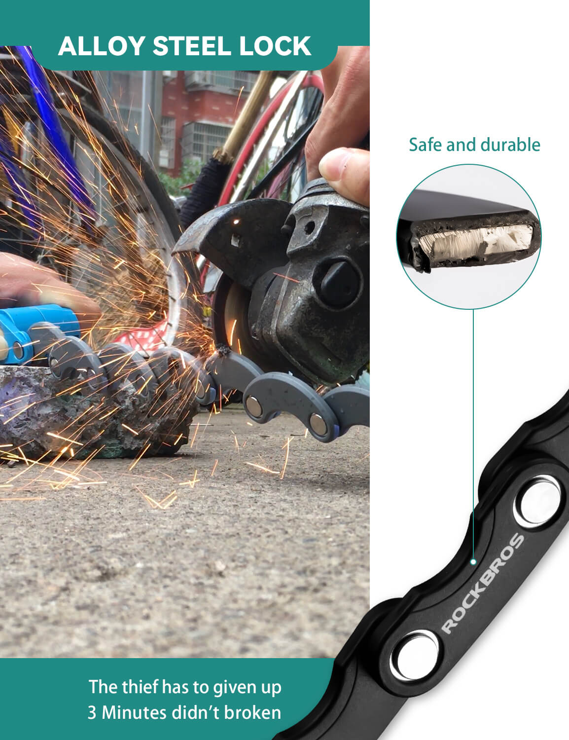 Folding Bike Lock