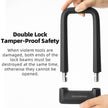 Heavy-Duty Anti-Cut Bike U-Lock